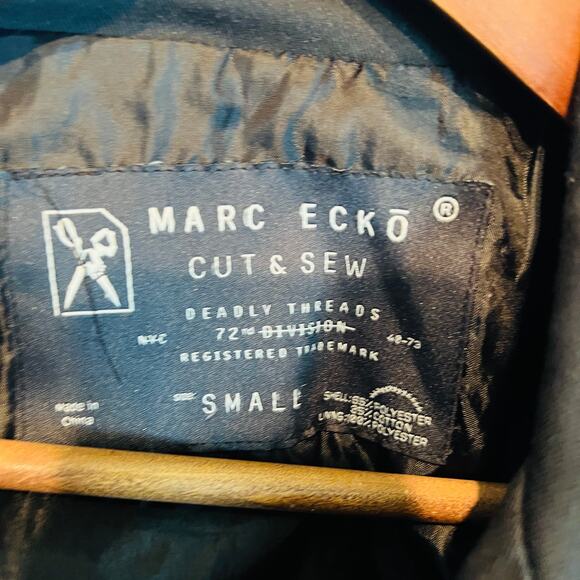 Marc Ecko Cut & Sew Jacket Full Zip Military Style - S - Picture 6 of 6